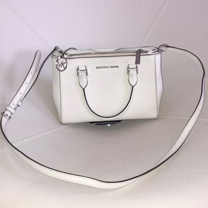 Michael Kors White Crossbody Bag
